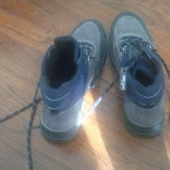 Josef Swivel grey and blue size 12 sneaker boots new never 